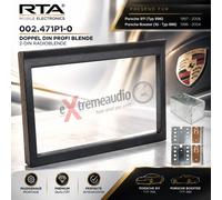 RTA 002.471P1-0 2-DIN Juego de montaje de embellecedor de radio compatible co...