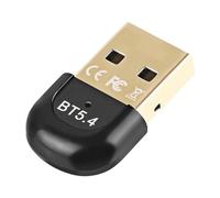 Rtauhife Adaptador USB Bluetooth 5.4 para PC RatóN InaláMbrico Teclado Altavoz MúSica Audio Receptor Transmisor Adaptador Bluetooth