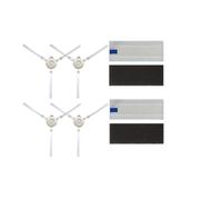 RTDMND Accesorios for aspiradoras compatibles con Tefal Rowenta X-plorer Serie 20 40 50 75 RG7687/RR7687WH Robot Aspirador Cepillo Lateral repuestos Filtro Hepa Cepillo Lateral(Set-B)