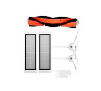 RTDMND Kit De Limpieza For Aspiradora Compatible con Xiaomi 1/1S SDJQR01RR SDJQR02RR SDJQR03RR Cepillo Principal Cepillo Lateral Filtro HEPA Piezas De Repuesto(Set A)