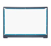 RTDPART Bisel LCD de la computadora portátil para HP Pavilion Plus 14-EH0000 14-EH1000 N10413-001 con Cubierta de bisagra Plateada Logotipo Circular Negro