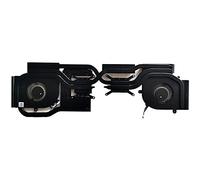 RTDPART CPU del Ordenador portátil GPU Fan y disipador térmico para MSI cautela 15M generación 11 de 20 seires cautela 15M A11SEK MS-1562