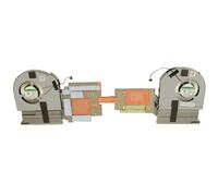 RTDPART Disipador de Calor portátil y Ventilador para DELL Precision 7750 Fit Nvidia Quadro T1000 Serie gráficos 01NTTD 1NTTD FDX70-DIS-80W AT2V4006ZCL