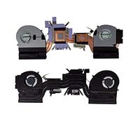 RTDPART Disipador de Calor y Ventilador para computadora portátil para DELL Alienware 17 R5 0FJ5DK FJ5DK ALW17C actualización de Alta Potencia GTX-1080 Nuevo