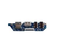 RTDPART Interfaz USB para portátil/Placa de Audio para MEDION ERAZER Crawler E30e MD62592 NP50RNA