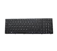 RTDPART Laptop Sin Teclado Retroiluminado para Gigabyte G6 2024 G6 KF / G6 MF Latinoamérica LA Marco Negro Nuevo