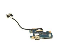 RTDPART Lector de Tarjetas SD para Ordenador portátil, Puerto USB, Placa de Circuito IO para DELL G7 7700 08WJ96 8WJ96, Nuevo