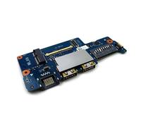 RTDPART Lector de Tarjetas USB para Ordenador portátil botón de Encendido WLAN Placa Nic para DELL Vostro 14 5471 V5471 010JVT 10JVT Nuevo