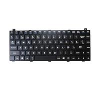 RTDPART Ordenador portátil sin Teclado retroiluminado para GETAC V110 V110G1 V110G2 V110G3 V110G4 V110G5 V110 G1 G2 G3 G4 G5 español SP con Marco Negro Nuevo