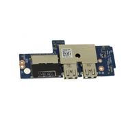 RTDPART Placa de Circuito IO para Lector de Tarjetas USB/SD para Ordenador portátil para DELL XPS 15 9530 Precision M3800 LS-9941P 007DF4 07DF4 VAUB0 Nuevo