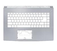 RTDPART Portátil Palmrest Blanco para MSI Creator 15m MS-16W1 Creador 15M A9SE A9SD Creador 15M A10SE A10SD CASA Superior Nueva TOUCHPAD Nuevo