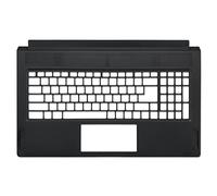 RTDPART Reposamanos MS17M1 portátil para MSI GS76 Stealth 11UE 11UG 11UH MS-17M1 E2P-7M11111-TA2, Carcasa Superior con Lector de Huellas Dactilares, Nuevo