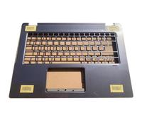 RTDPART Reposamanos para portátil para Acer TravelMate Spin P4 TMP414RN-51 MP414RN-51-54QW NX.VP4AA.003 Azul-Gris Nuevo