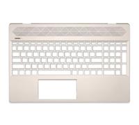 RTDPART Reposamanos para portátil para HP Pavilion 15-CS0000 15-CW0000 Sin Teclado Versión UMA Oro pálido