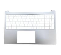 RTDPART Reposamanos para portátil para HP Pavilion 15-FC1979AU 15-FD0006TU 15-FD0008TU 15-FD0009TU 15-FD0015TU sin Huella Dactilar Plata