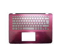RTDPART Reposamanos para portátil para Sony VAIO SVF14A SVF14A15ST SVF14A1C5E SVF14A1M2E SVF14A1S9R 5JGD5PHN070 V141106CK1 SP Rosa con SP español Teclado 95% Nuevo