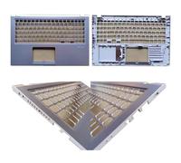 RTDPART Reposamuñecas para portátil para ASUS Vivobook S15 S516JA S516EA Plata Mayúsculas