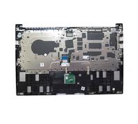 RTDPART Reposamuñecas para portátil&Teclado para Huawei MATEBOOK B3-420 NDZ-WDH9A NDZ-WDI9A NDZ-WFH9A NDZ-WFE9A Plata Estuche Superior Spanish SP Negro Teclado with Touchpad