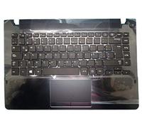 RTDpart - Reposamuñecas y Teclado para Samsung NP370R4E 370R4E América Latina LA BA75-04579K, Color Azul