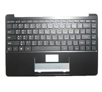 RTDPART Reposamuñecas y Teclado portátil para Teclast F7 Plus II TB05 F7 Plus 2 TB05 14.1' Chino Tradicional TW Negro Sin Marco