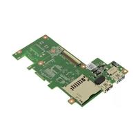 RTDPART Tablero de Circuito IO del Lector de Tarjetas portátiles USB/SD para la latitud 14 Robusta 5404 099D5P 99D5P de DELL