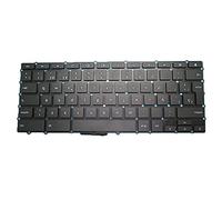 RTDPART Teclado de la computadora portátil para Acer Chromebook R11 C738T C738T-C77Q C738T-C7G8 C738T-C7KD C738T-C8Q2 C738T-C0LV C738T-C0LV C738T-C5R6 ESPAÑOL ESPAÑOL SP Sin Marco