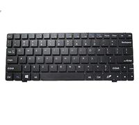 RTDpart Teclado del ordenador portátil para IVIEW Maximus II 14.1 ZX300-B Estados Unidos Negro sin marco