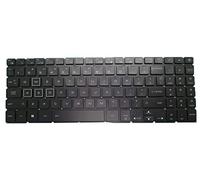 RTDpart Teclado inglés para portátil Gigabyte AORUS 15-W9 15-X9 con retroiluminación (sustituto/no original)