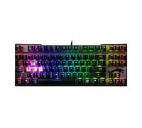 RTDPART Teclado mecánico para juegos MSI para Vigor GK70 Cherry MX RGB (87 teclas)