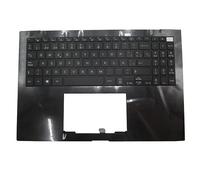 RTDPART Teclado Negro para portátil con reposamanos y Negro para LG gram 16 16Z90P 16Z90P-G 16Z90P-K 16Z90P-N BLANC15 MBN664641XX KT01-20B8BK03SPRA000 Español SP sin Panel táctil Nuevo