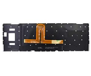 RTDpart Teclado para portátil ASUS GX501 GX501GI GX501VIK GX501VSK Negro AR Arabia 0KNB0-6617AR00 0KN1-161AR21