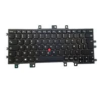 RTDpart - Teclado para portátil Lenovo ThinkPad Helix Gen 2 20CG 20CH Ultrabook Pro Dock France FR 00JT595 00JT635 00UR011 00UR049 Negro