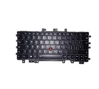 RTDpart - Teclado para portátil Lenovo ThinkPad Helix Gen 2 20CG 20CH Ultrabook Pro Dock Italia IT 00JT601 00JT641 00UR017 00UR055 Negro