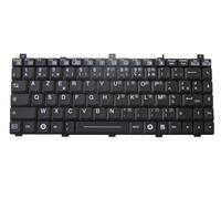 RTDPART Teclado para portátil para Slimbook Fedora 2 Plata 16" (Gen 13) para Intel i7-13700H Reino Unido UK/GB Negro Nuevo