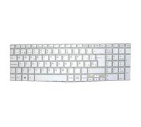 RTDPART Teclado portátil para Sony SVF152 SVF153 SVF1521L1E SVF1521L1R SVF1521L2R SVF1521L4E SVF1521L6E SVF1521LST SVF1521M1E SVF1521M1R SVF1521M4E Español SP Blanco Sin Marco Nuevo