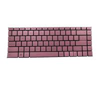 RTDPART Teclado retroiluminado para portátil para MSI Modern 15-A4M Modern 15 A4MW Modern 15-A5M Ctrl Grande Español SP Rosa Sin Marco Nuevo
