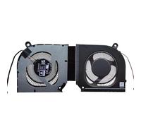 RTDPART Ventilador de CPU portátil para Acer Predator Helios 16 PH16-71 N23Q1, Color Negro, Nuevo.