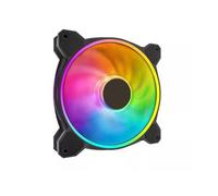 RTDPART Ventilador de enfriamiento para Cooler Master MFL-B4DN-16NP2-R2 MF140 HALO ARGB V2 DC12V 1.56W 210g 14CM Negro 4PIN-PWM 3PIN-ARGB Nuevo