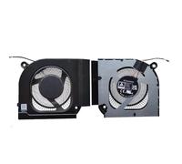 RTDPART Ventilador DE GPU para COMPUTADORA PORTÁTIL para Acer Predator Helios Neo 16 PHN16-71 PHN16-71-50JG PHN16-71-73LT 74WR Negro Nuevo