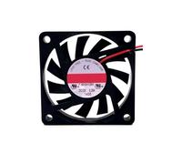 RTDPART Ventilador de refrigeración para COFAN F-6010H12BIII DC2V 0,26A 6010 6CM 2 Pines 2 líneas