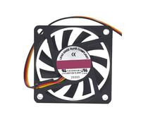 RTDPART Ventilador de refrigeración para COFAN F-6010HH12BII D6010C12V 0,30 A 3 Pines 3 líneas 6 cm