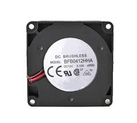 RTDPART Ventilador de refrigeración para Delta BFB0412HHA-AR60 40 * 40 * 10MM 12V CC 0.10A 2 líneas Nuevo