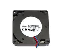 RTDPART Ventilador de refrigeración para Delta BFB0512HA-AR00 50 * 50 * 10MM 12V CC 0.14A 3 líneas (Nuevo)