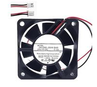 RTDPART Ventilador de refrigeración para NMB 2410ML-05W-B49 60 * 60 * 25MM DC24V 0.12A 2 líneas (Nuevo)