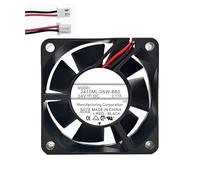 RTDPART Ventilador de refrigeración para NMB 2410ML-05W-B60 60 * 60 * 25MM DC24V 0.17A 2 líneas Nuevo