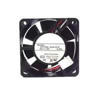 RTDPART Ventilador de refrigeración para NMB 2410ML-05W-B79 60 * 60 * 25MM DC24V 0.25A 3 líneas Nuevo