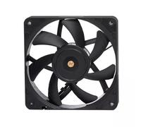 RTDPART Ventilador de refrigeración para Noctua NF-A12X25 Chromax.Black.Swap, 12 V CC, 0,13 A, 1,56 W, 120 x 120 x 15 mm, 4 Pines, Nuevo.