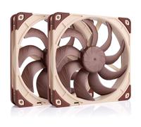 RTDPART Ventilador de refrigeración para Noctua NF-A14x25 G2 PWM Sx2-PP DC12V 0,19A 2,28W 1500RPM 140 * 140 * 25mm 4 Pines Nuevo