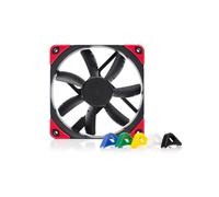 RTDPART Ventilador de refrigeración para Noctua NF-S12A PWM chromax.Black.Swap DC12V 1,44W 0,12A 120 * 120 * 25mm 4 Pines Nuevo