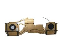 RTDPART Ventilador y disipador de Calor de CPU y GPU para portátil para MEDION ERAZER Defender P30 MD62577 MD62578 V170RNDQ DC12V